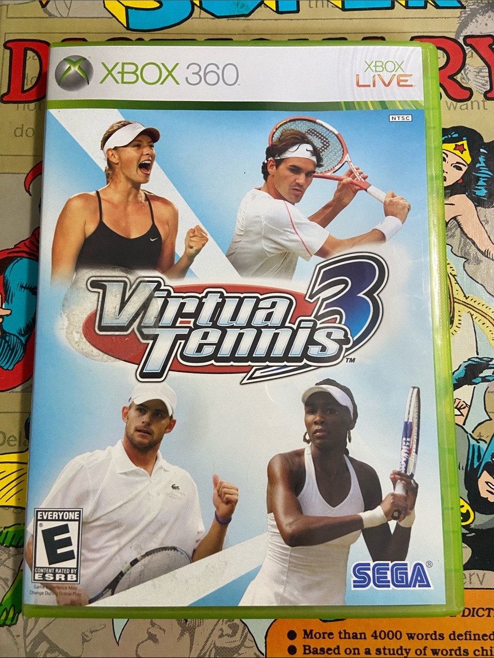 Virtua Tennis 3 (Microsoft Xbox 360, 2007) CIB